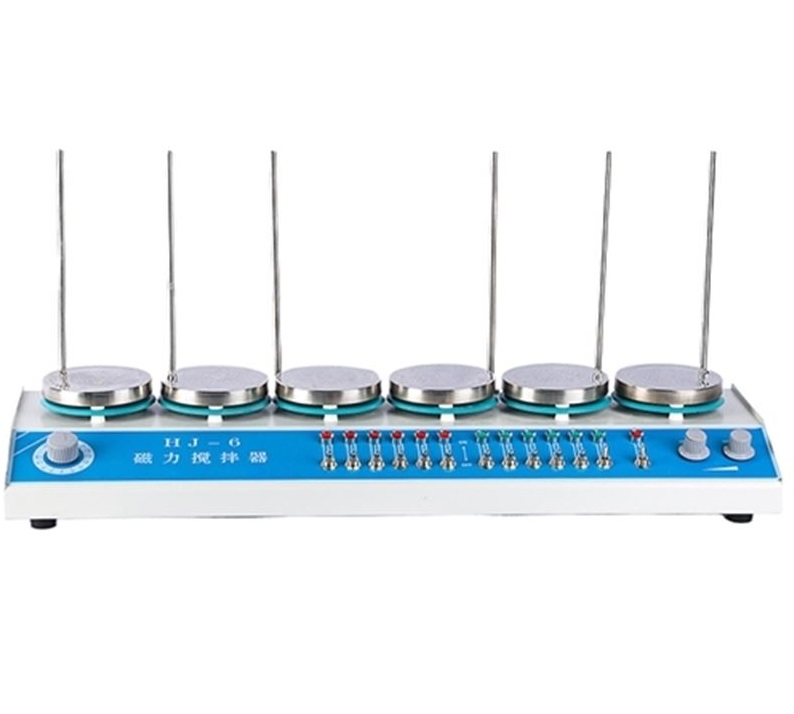 HJ-4四联定时加热磁力搅拌器